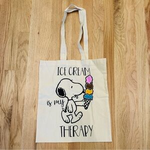 Snoopy Ice Cream Tote Bag